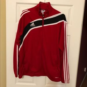 Adidas full zip up athletic jacket